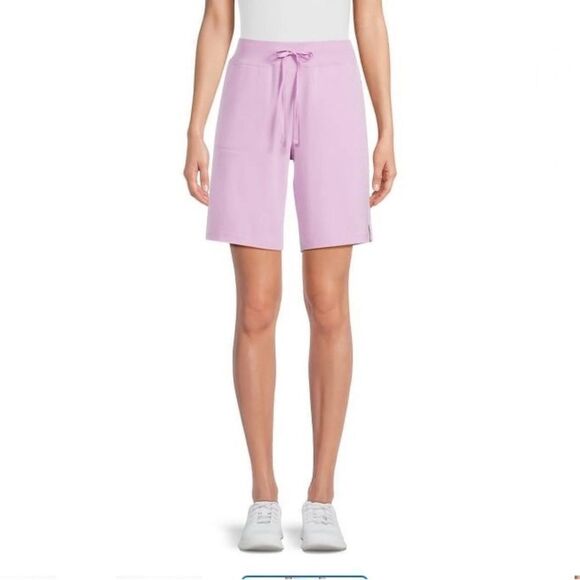 Women's French Terry Cloth Bermuda Shorts 2-Pack Size XXXL - Picture 10 of 12